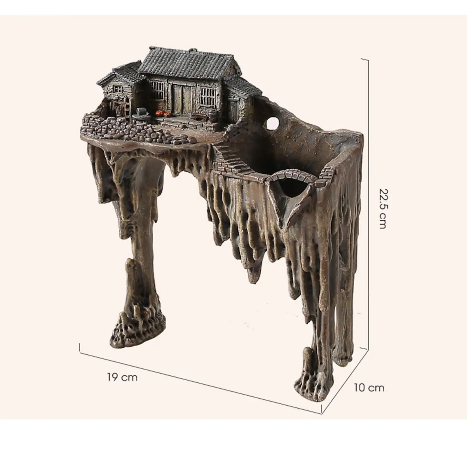Аквариумное Убежище Домашняя Полиморфическая Статуя Украшение Для Рыб Черепах