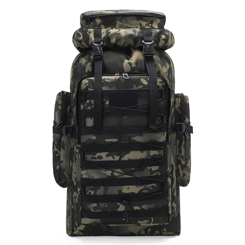 

80L Military Tactical Backpack Large Waterproof Wear-Resisting Men's Climbing Bag Outdoor Rucksack Hiking Climb Travel Backpack