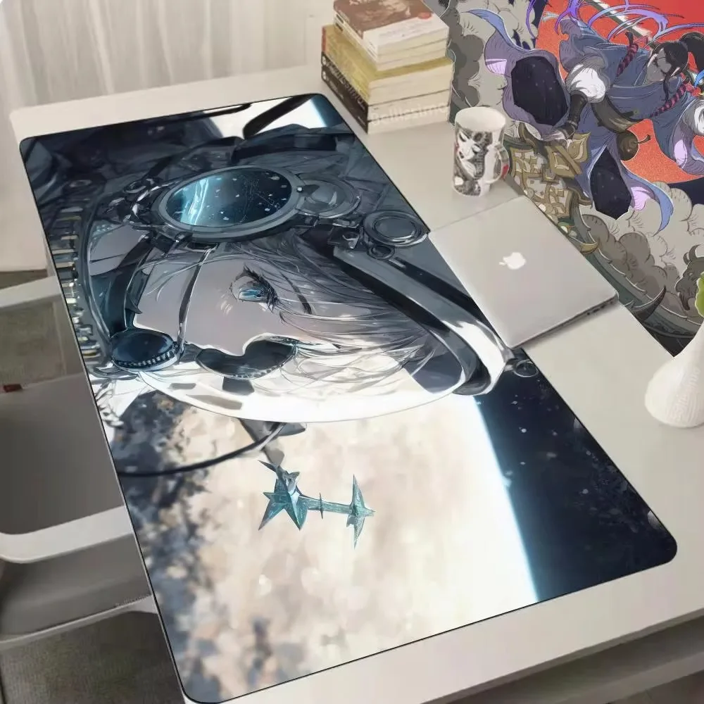 XXL Новый настольный протектор резиновый коврик для мыши с рисунком астронавта