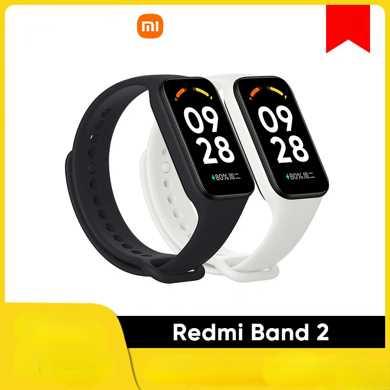 

New Xiaomi Redmi Band 2 Smart Bracelet 1.47" Big Screen Blood Oxygen Bluetooth Heart Rate Fitness Tracker GPS Miband 2 Wristband