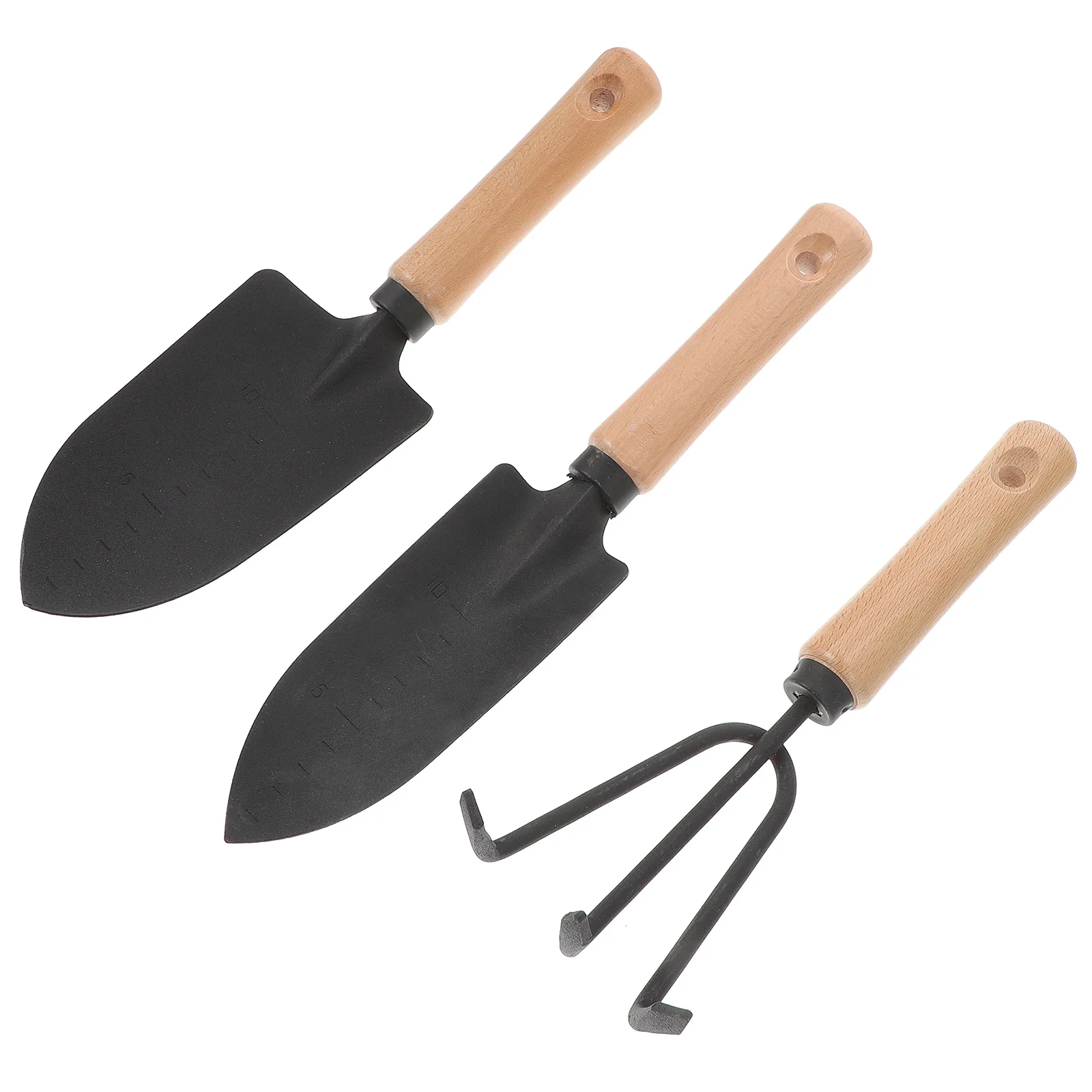 

1 Set Gardening Tool Shovels Outdoor Tools Rake Practical Wood Handle Shovel