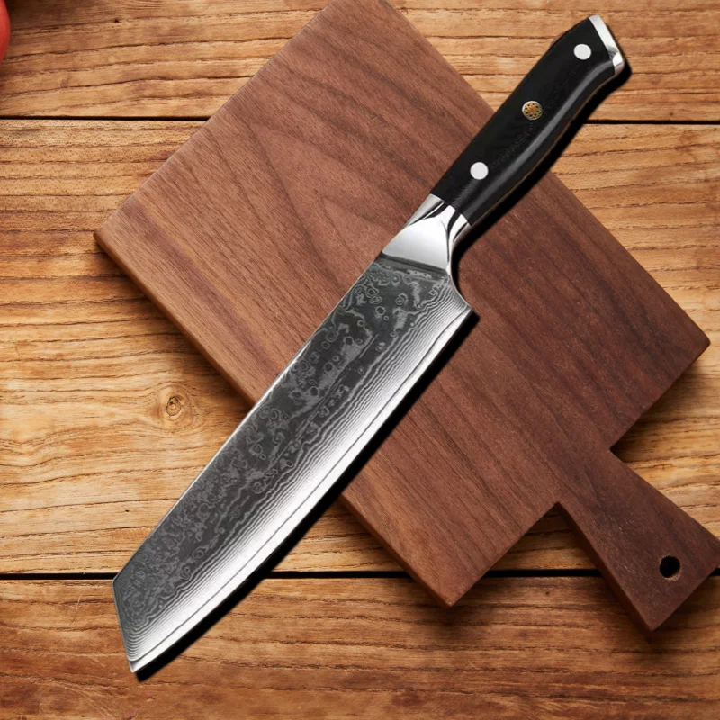 8-дюймовый японский набор ножей шеф-повара Кирицуке 67 слоев дамасской VG10 острый