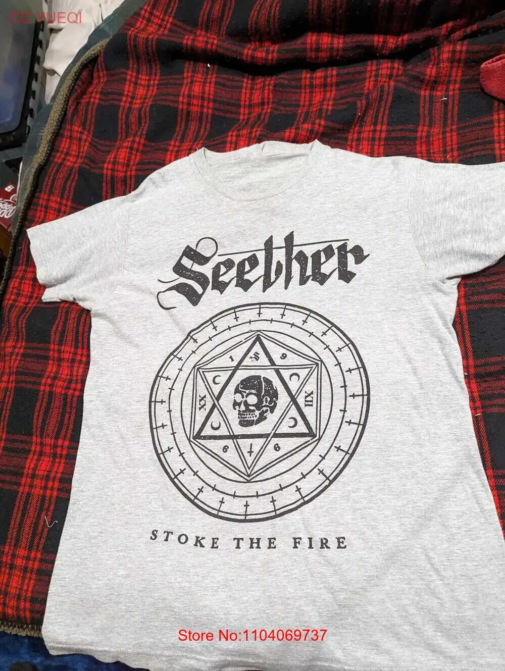 Новинка Seether Stoke The Fire подарок для фанатов унисекс S-5XL Shirt JU19