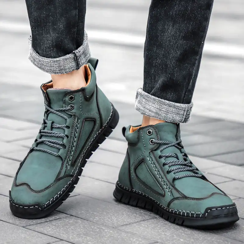 

Trekking Sneakers Sport Man Brand Designer High Quality Mens Running Sneakers 2021G Cheap Man Sports High Top Sneakers Tennis