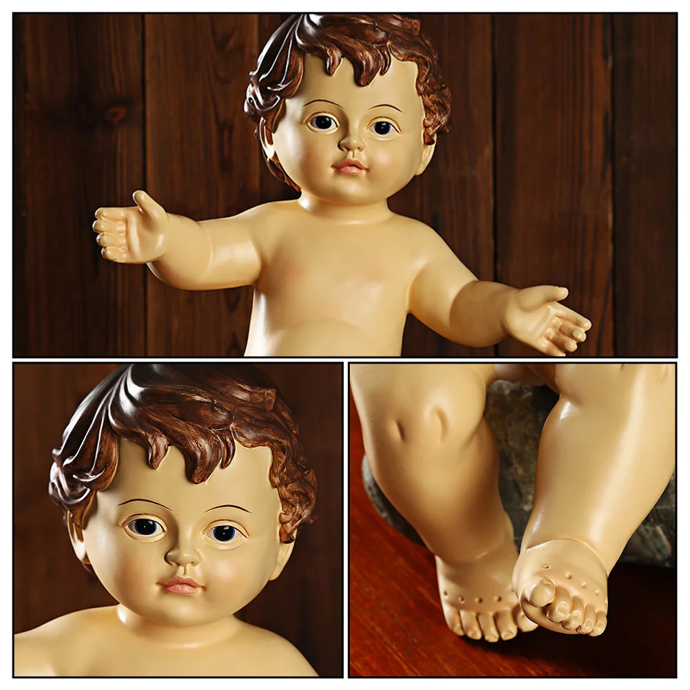 Религиозное украшение для Святого ребенка подарочная статуя фигурка Иисуса