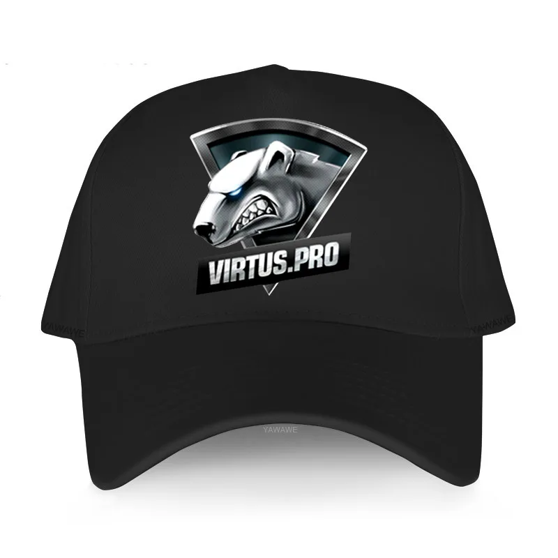 Бейсболка Летняя однотонная Солнцезащитная шапка VP Polar Bear Basic DOTA2 E-sports Virtus.pro
