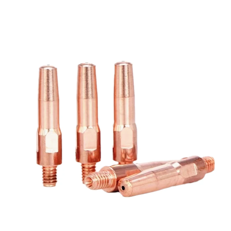 

10pcs MIG Welding Contact Tips Gas Diffuser Connector Holder Torch 0.8 1 1.2 1.6mm Welding Nozzle