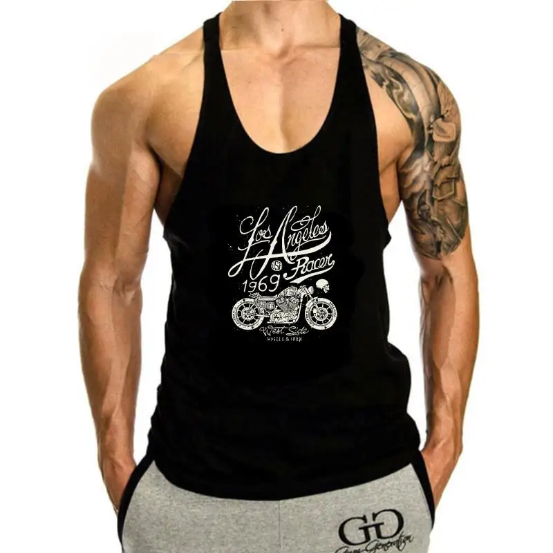 

Майка La Racer мужская с принтом, винтажная мотоциклетная Клубная Экипировка, быстрая майка для велошопа, с крыльями, лето 2024