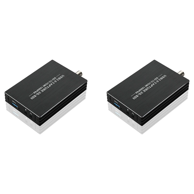 

2 шт., Плата видеозахвата HD1080P 4K, совместимая с 3G-SDI USB 3,0