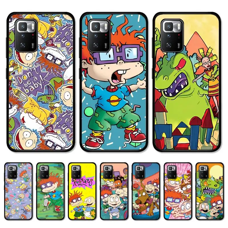 

Cartoon-Rugrat Anime Phone Case for Redmi 5 6 7 8 9 A 5plus K20 4X S2 GO 6 K30 pro