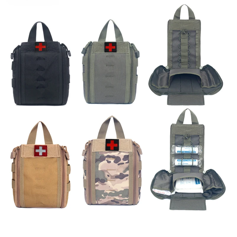 

Molle Tactical First Aid Kits Medical Bag Emergency Outdoor Army Hunting Car Emergency Camping Survival Tool Military Package