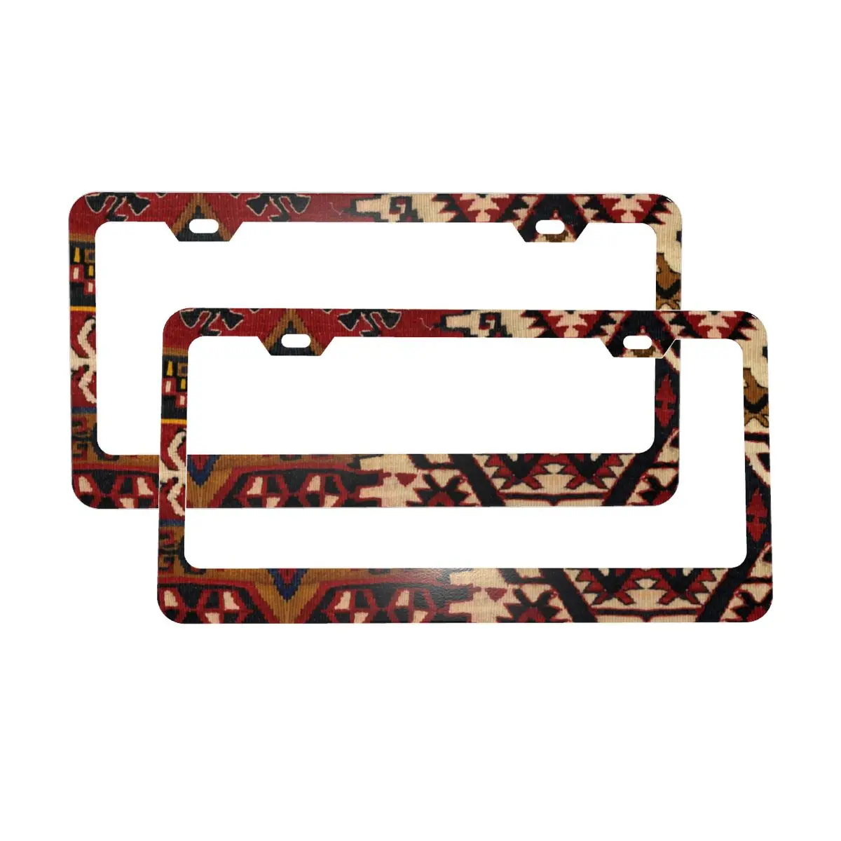 Наклейка для номерного знака в этническом стиле 2 шт.