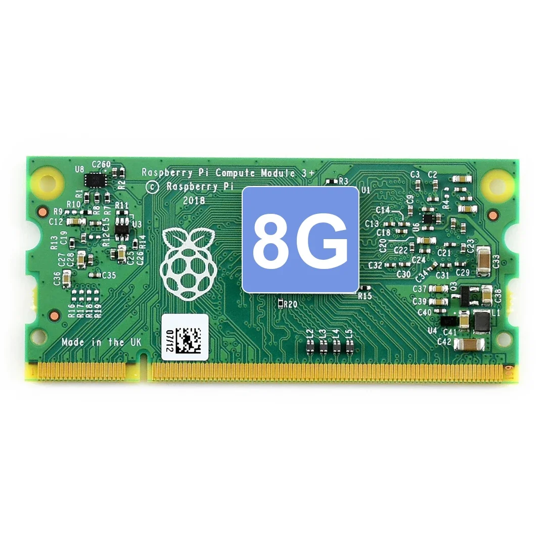 Вычислительный модуль Raspberry Pi 3+ 8 ГБ/16 ГБ/32 ГБ флэш-памяти eMMC 1 ОЗУ поддерживает Windows