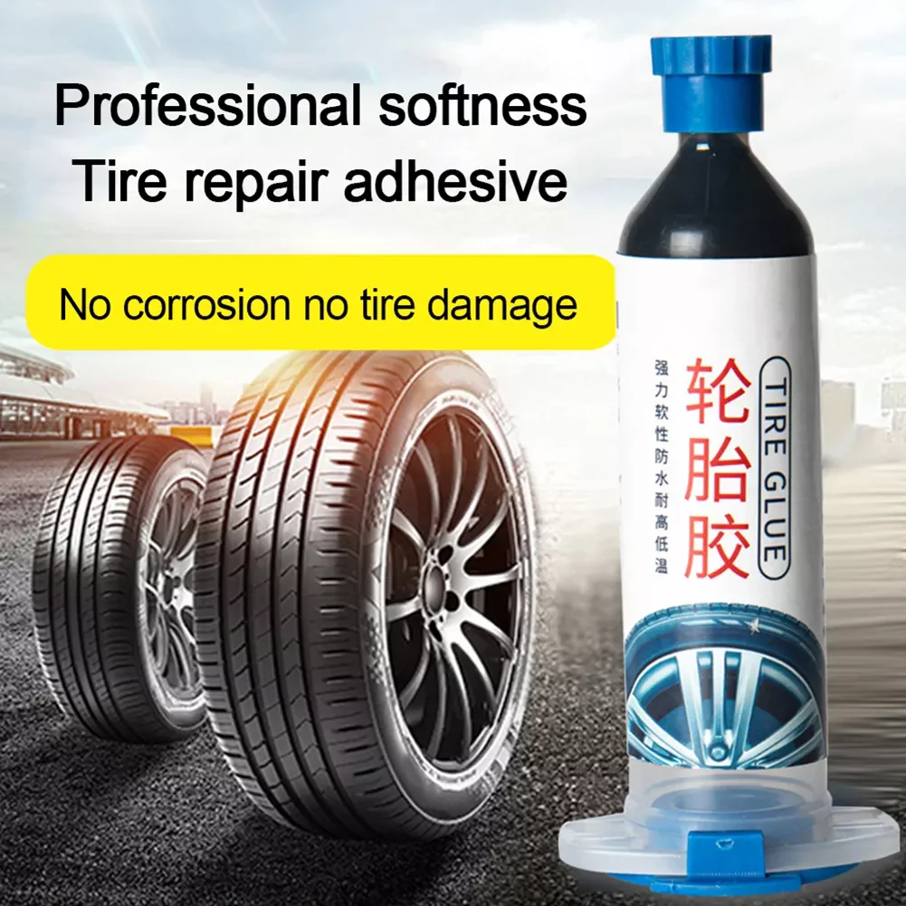 

30ml Auto Tire Repair Adhesive Patches Glue Bicycle Car Tyre Cement Repair Tool