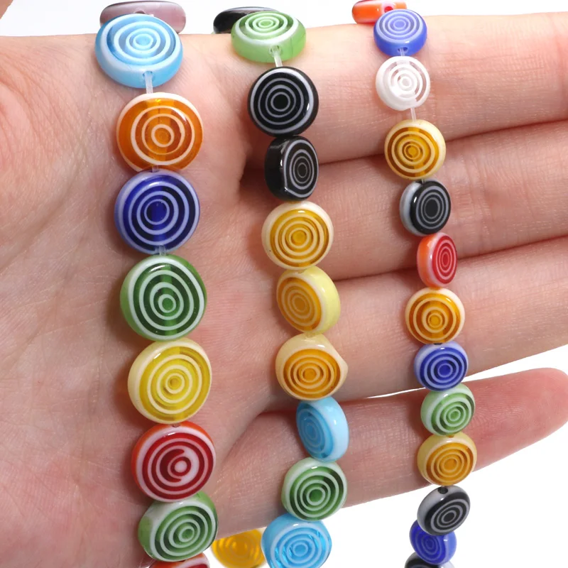 Бусины в форме пончика 6 8 10 12 мм