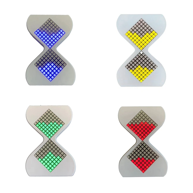 3D электронные песочные часы цифровые электронный таймер 3d-песочные с принтом