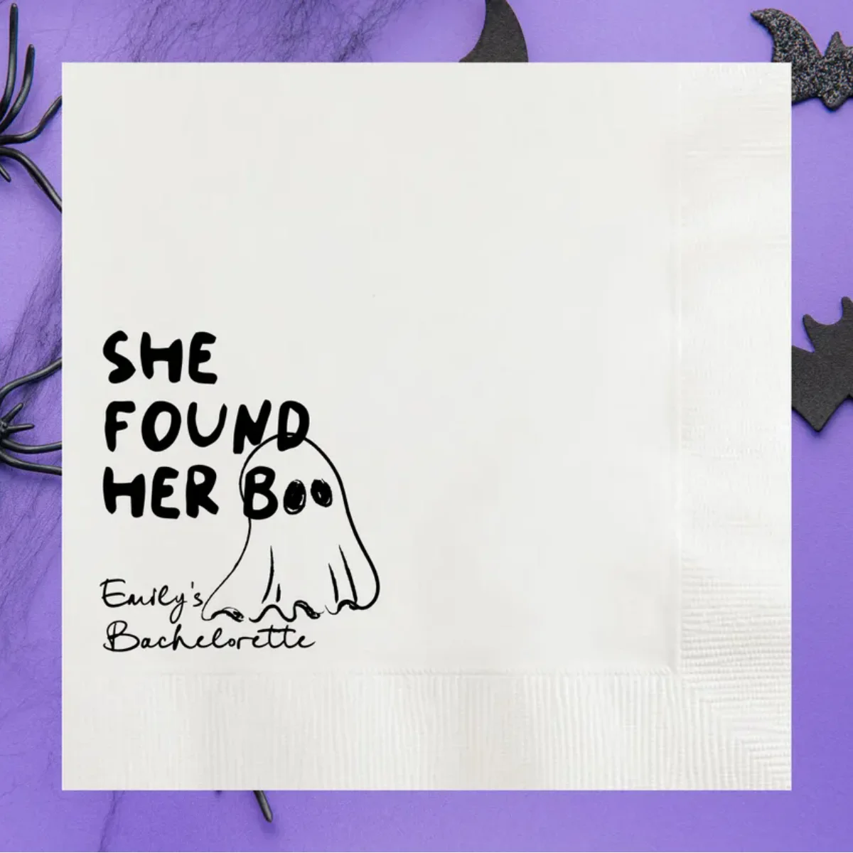 She Found Her Boo Персонализированные девичники на Хэллоуин индивидуальный осенний