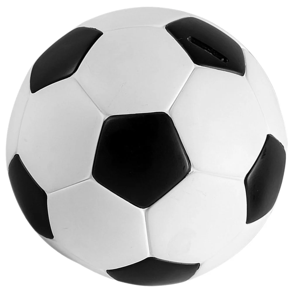 Копилка в виде футбольного мяча копилка для хранения денег милая небьющаяся