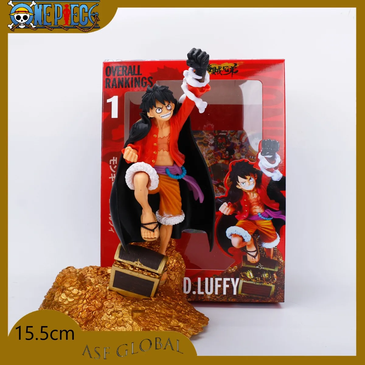 

Аниме Фигурка Луффи, 15,5 см, боевой костюм, периферическая Коллекционная статуя, демонстрационная модель из ПВХ для мальчиков и девочек, кукла, подарки, игрушки