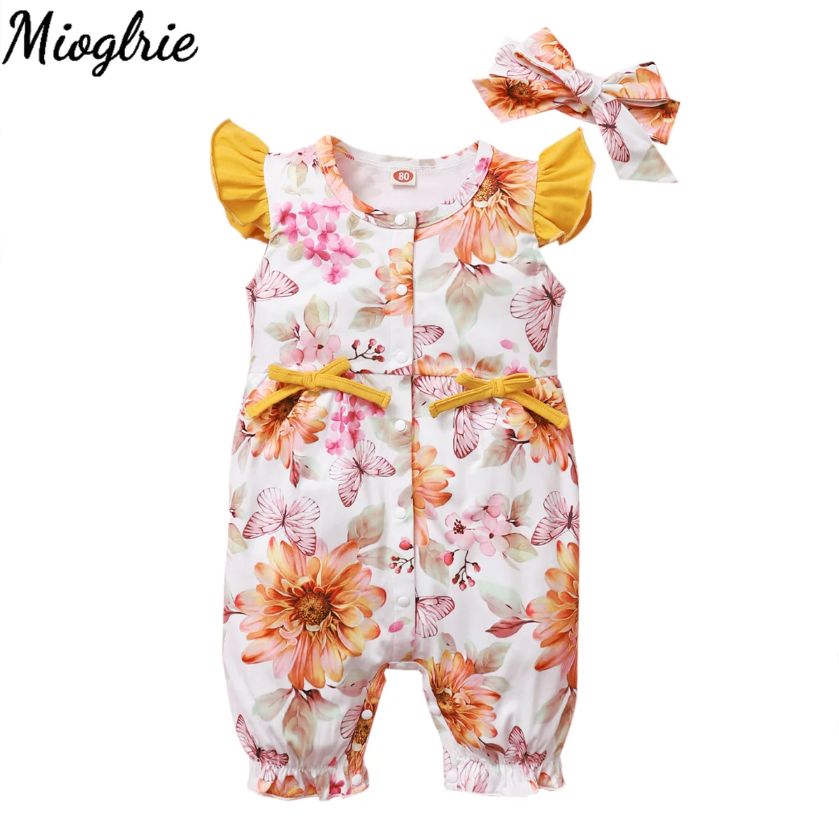 

0 3 Baby Girl Clothes Summer Romper Sleeveless Baby Jumpsuit for New Born Floral Girls Clothes Baby Newborn Clothing