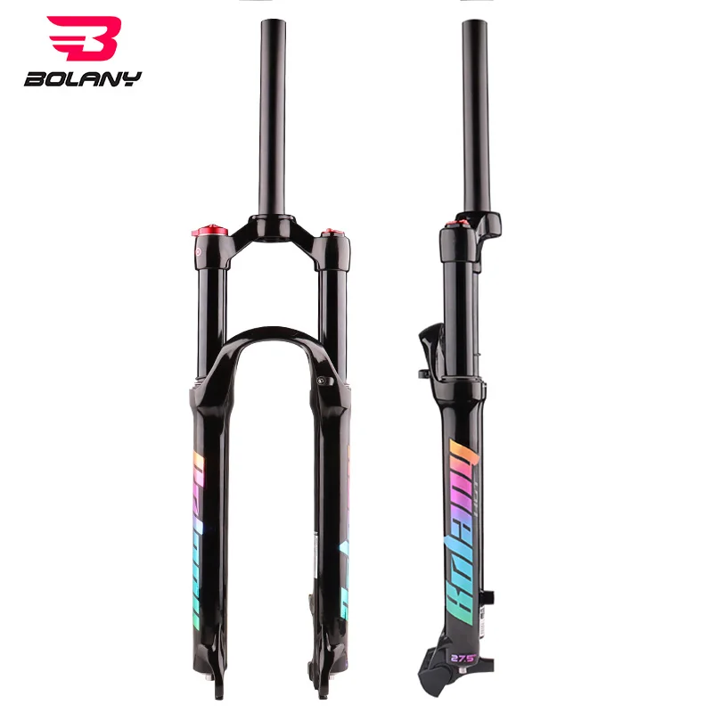 

MTB Bike Front Fork Suspension Aluminum Alloy Bicycle Air Fork 26/27.5/ 29 For Bike Quick Release Bicycle Part