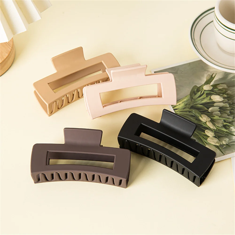 

Big Hair Claw Clips 4.3 Inch Set of 8 Strong Hold Plastic Updo Hair Jaw Beauty & Personal Care H9
