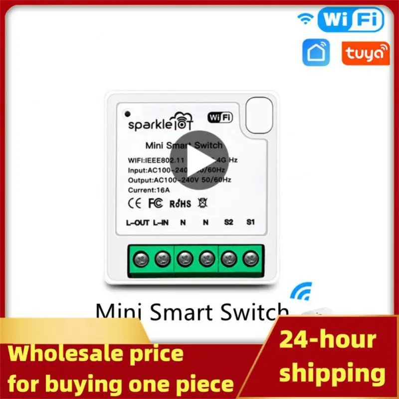 

Умный мини-выключатель Tuya Zigbee, двухсторонний пульт дистанционного управления с Wi-Fi и Alexa Alice Home Smart Life