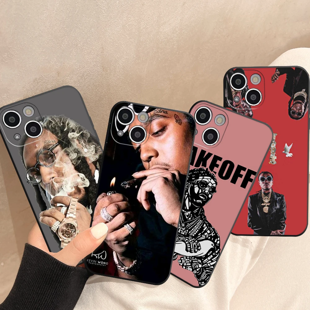

For Iphone 14 Takeoff migos Phone Case FOR IPhone IPhone 14 11 12 Pro 8 7 Plus X 14 Pro MAX SE2020 12 XR XS 13 smokes Covers