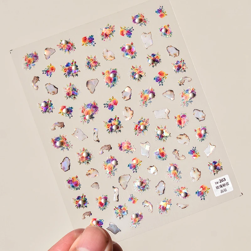 Самоклеящаяся лента-бант для дизайна ногтей