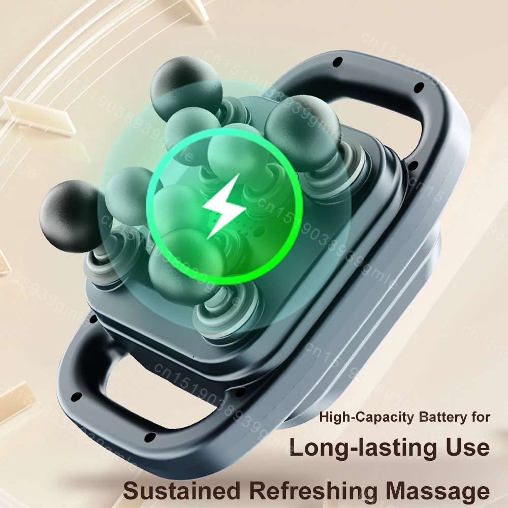 Электрический фасциальный пистолет массаж спины талии высокочастотный массажер