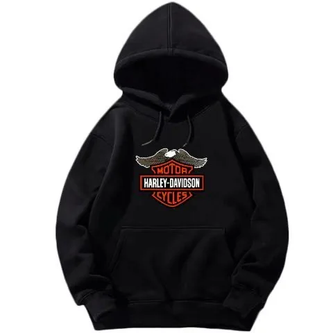 

2023 New all-match Harleys motorcycle men's and women's hoodies casual autumn and winter hooded clothes