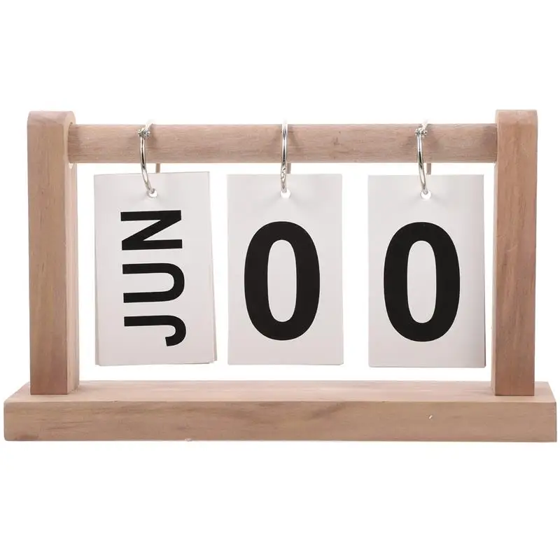 1 шт. 2025 винтажный настольный календарь с рисунком и заметками флип-календарь