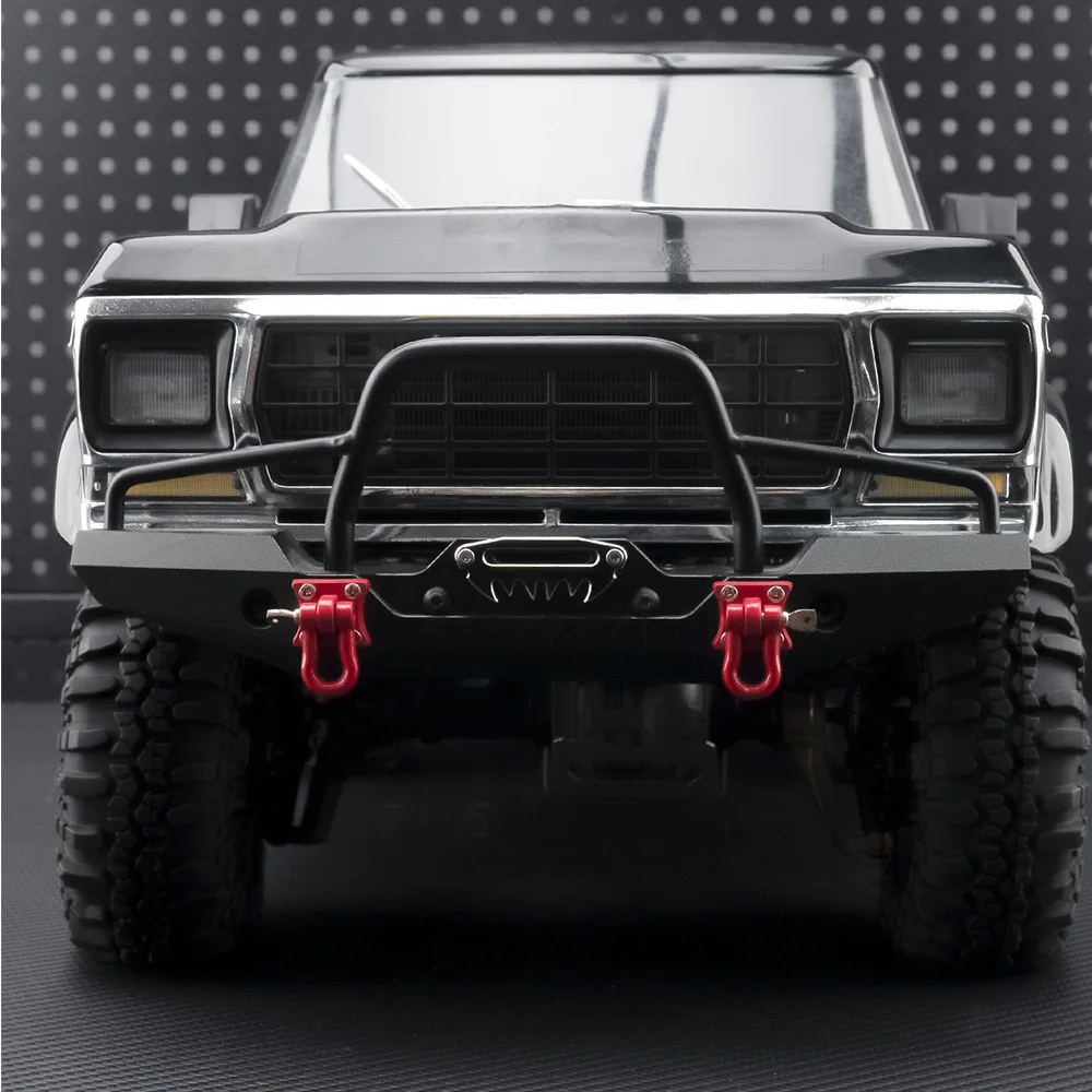 Фото YEAHRUN Монтажная пластина управления лебедкой из алюминиевого сплава Hawse Fairlead для 1/10 RC гусеничного автомобиля Axial SCX10 TRX4 D90 RC 4WD №5