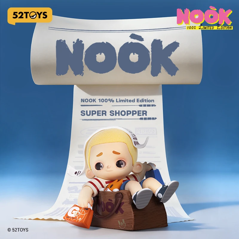 Фото 52TOYS NOOK 100% ограниченный выпуск — Super Shopper, высота: 7 см №1