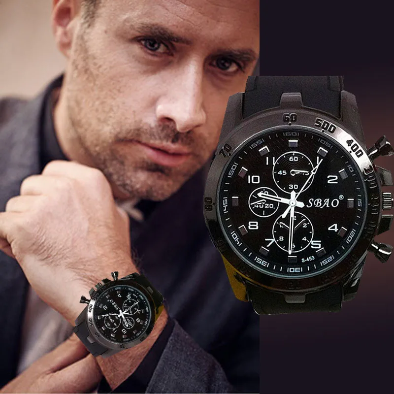 

High-end Black Watch For Men 2022 New Stainless Steel Luxury Analog Quartz Wristwatches Modern Men Fashion Casual Sport Watch