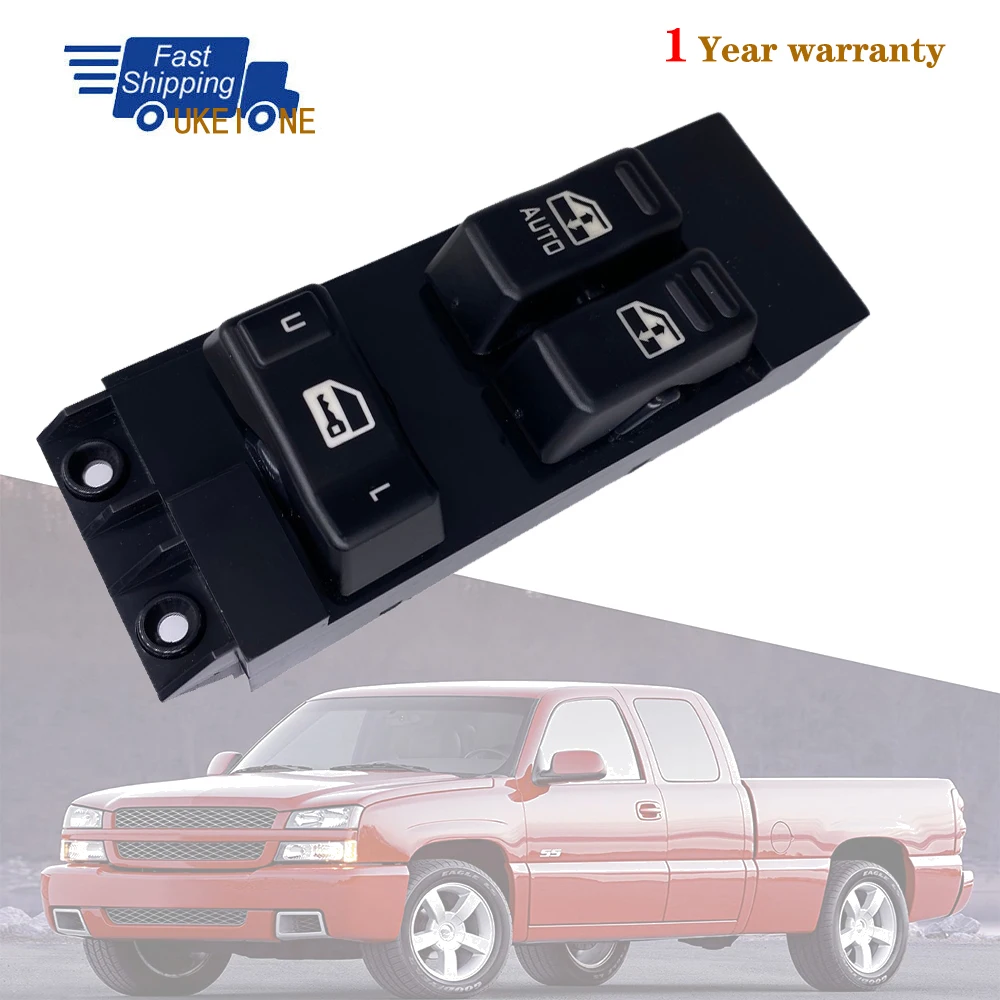 

Window Control Switch For Chevrolet Silverado GMC Sierra Electric Master Lifter Adjust Button 15054161 15753934 Car Accessories