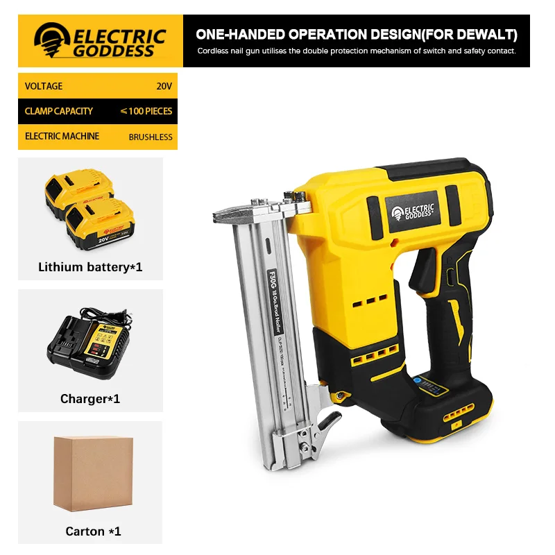 

Аккумуляторный шуруповерт ELECTRIC GODDESS 20В