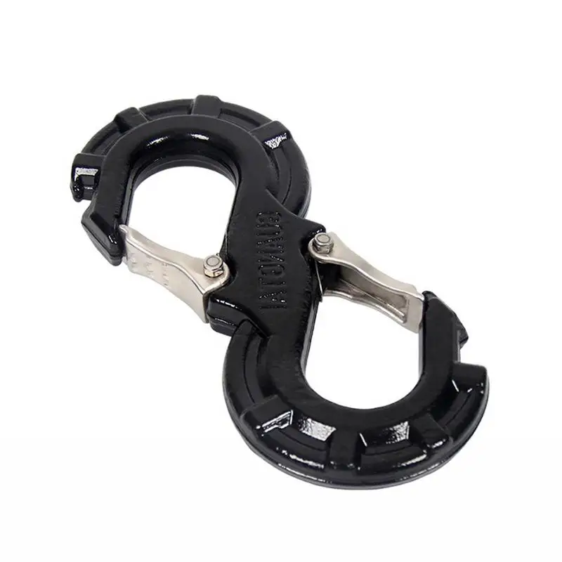 

S-образная быстрая спасательная скоба, крюк для лебедки прицепа, марганцевая сталь, автоматическая скоба, крючок для лебедки для коммерческого использования