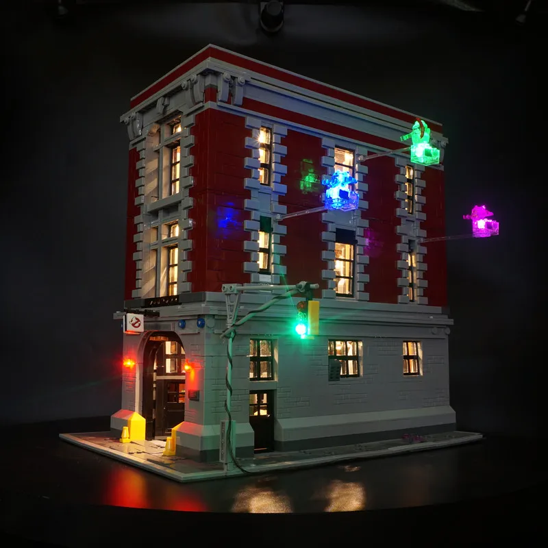 

LED Light Kit for 75827 and 16001 Ghostbusters Firehouse Headquarters Model Not Include Model