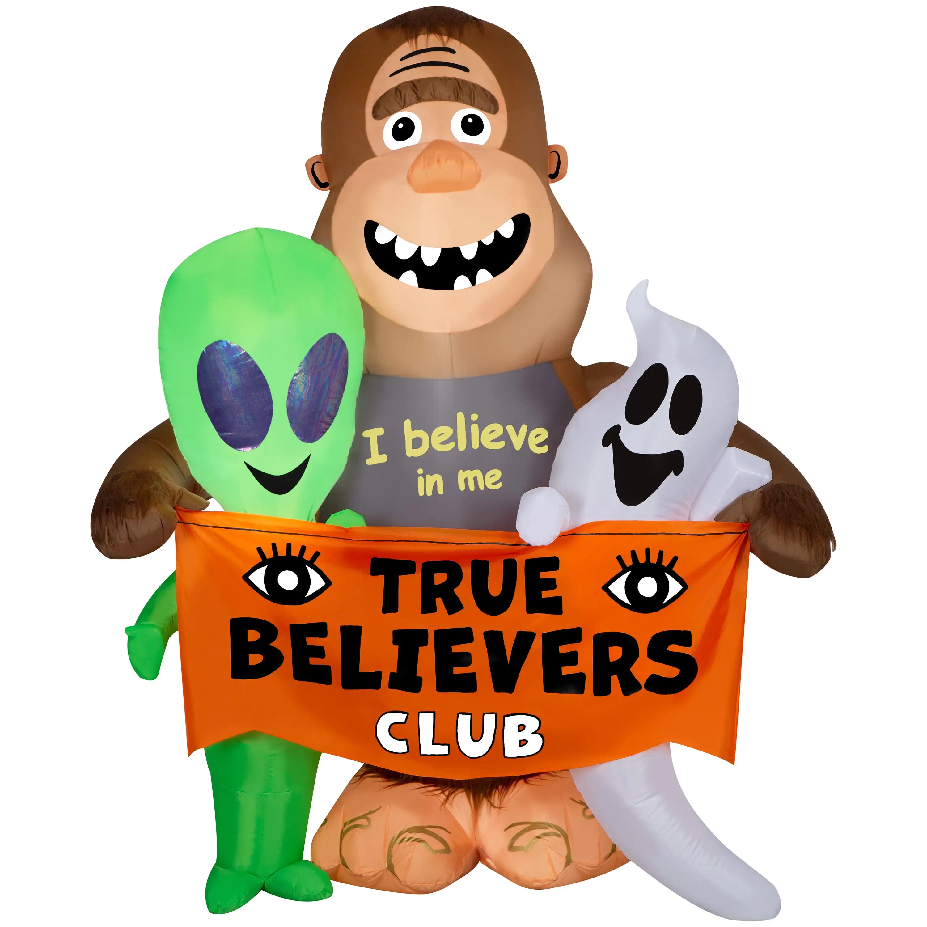 

Halloween Bigfoot Alien Ghost Scene, 60 in, by Way To Celebrate