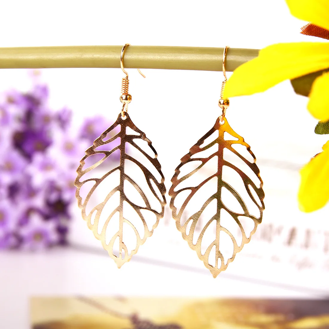 Простые Длинные серьги в европейском и американском стиле мори Короткие ретро с