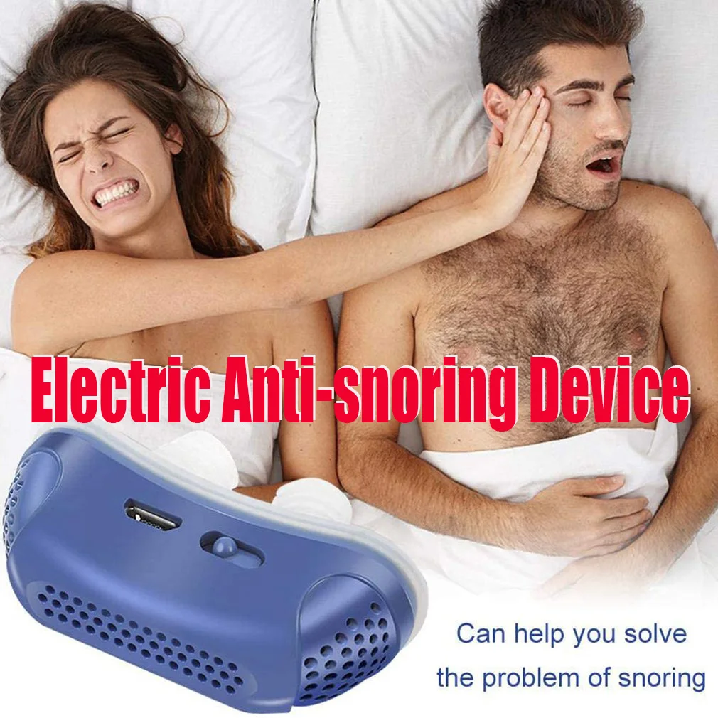 

Effective Electric Anti-snoring Device Household Silicone Anti Snore Nose Clip Nasal Dilator Professional Sleep Aid Unisex