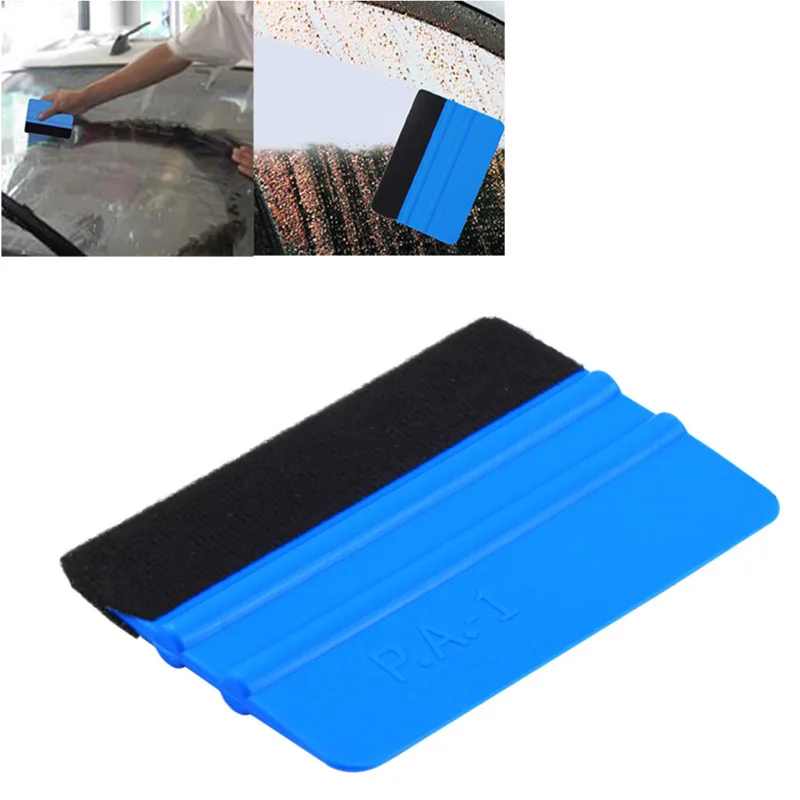 

Vinyl Wrap Film Card Squeegee Car Foil Wrapping Suede Felt Scraper Auto Car Styling Sticker Accessories Window Tint Tools DH97