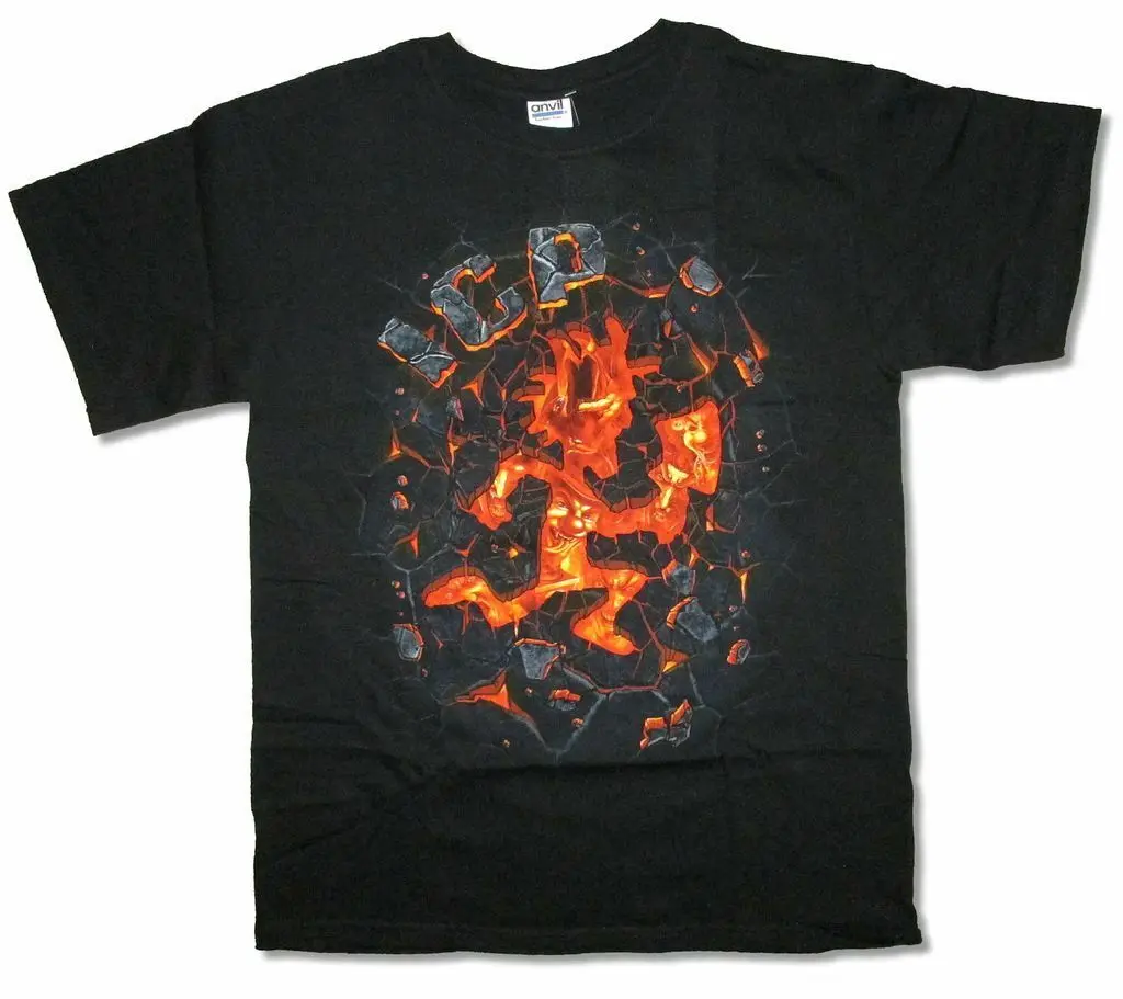 

Insane Clown Posse Hot Lava Black T Shirt New ICP