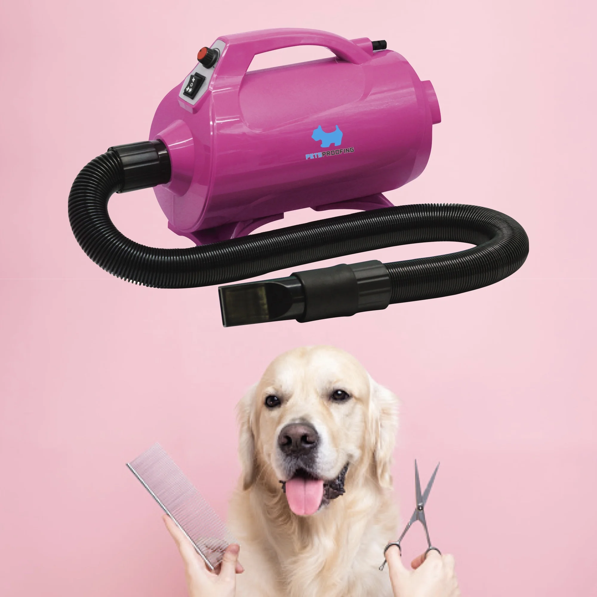 

Dog water high speed blower high power mute Dog hair dryers pet grooming dryer machine other pet products blower heater