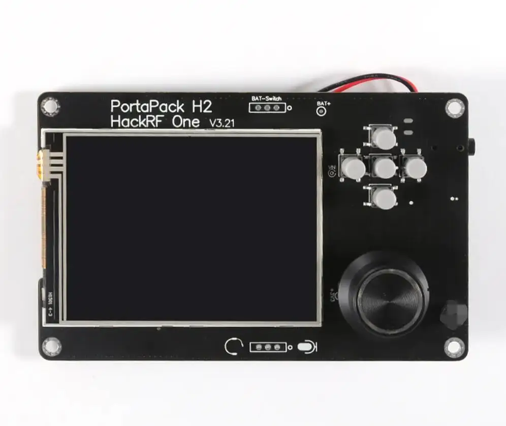 

New Version H2 Portapack Portable SDR Transceiver Expands 3.2 Inch Touch Screen Display Module