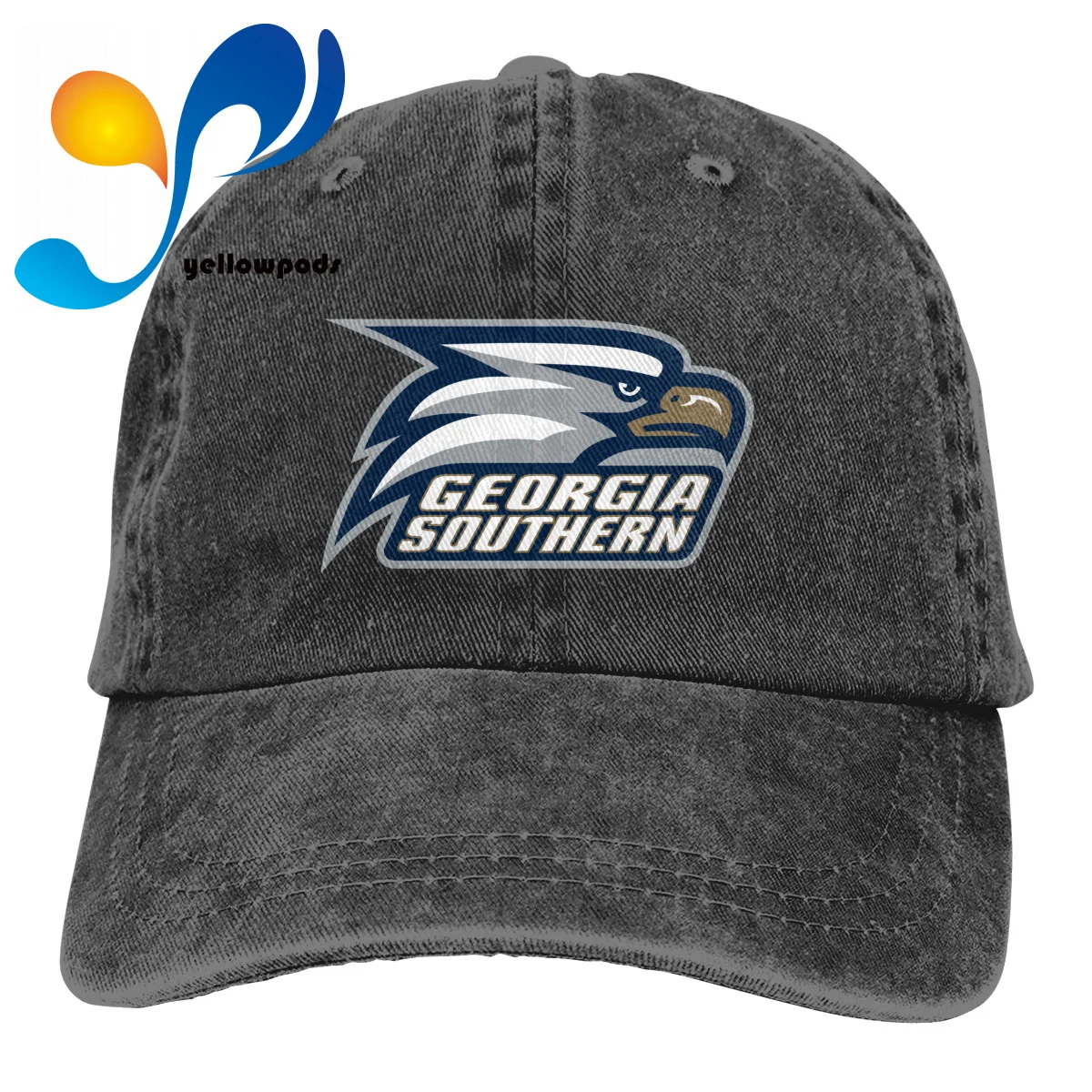 

Men's Caps Denim Baseball Cap Men Women Georgia Southern Snapback Hat Summer Sports University Hip Hop Cap Gorras