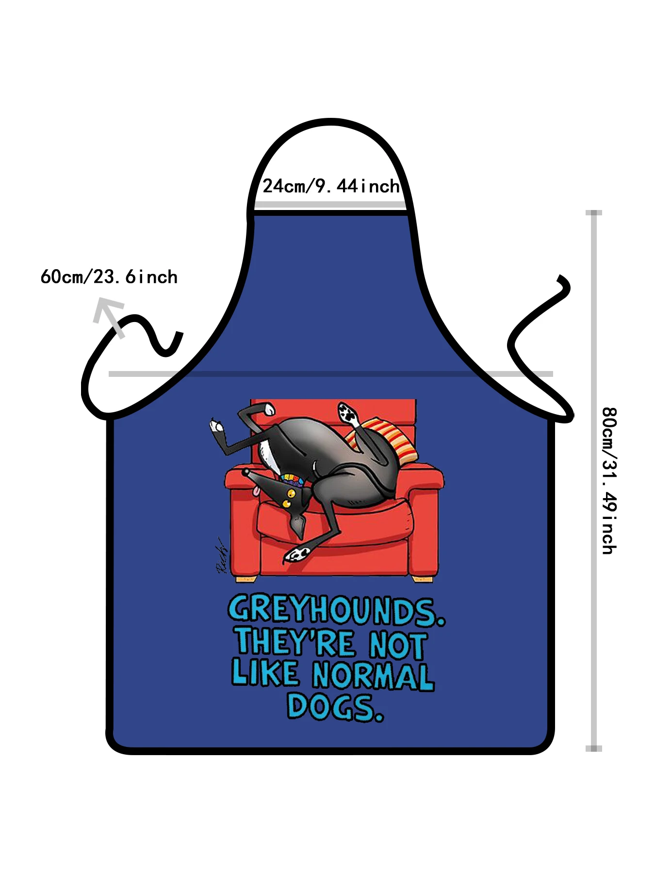 Мужской водонепроницаемый фартук для шеф-повара из Остина Muppets Регулируемый