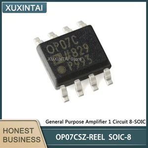 10Pcs/Lot New Original OP07CSZ-RE EL  OP07CSZ SOIC-8 General Purpose Amplifier 1 Circuit