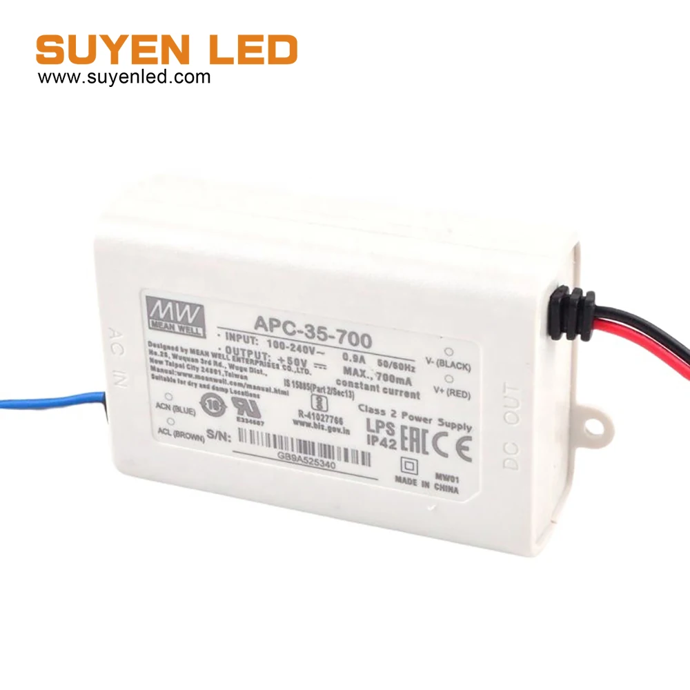 Лучшая цена задний свет импульсный источник питания 35 Вт 50 в |